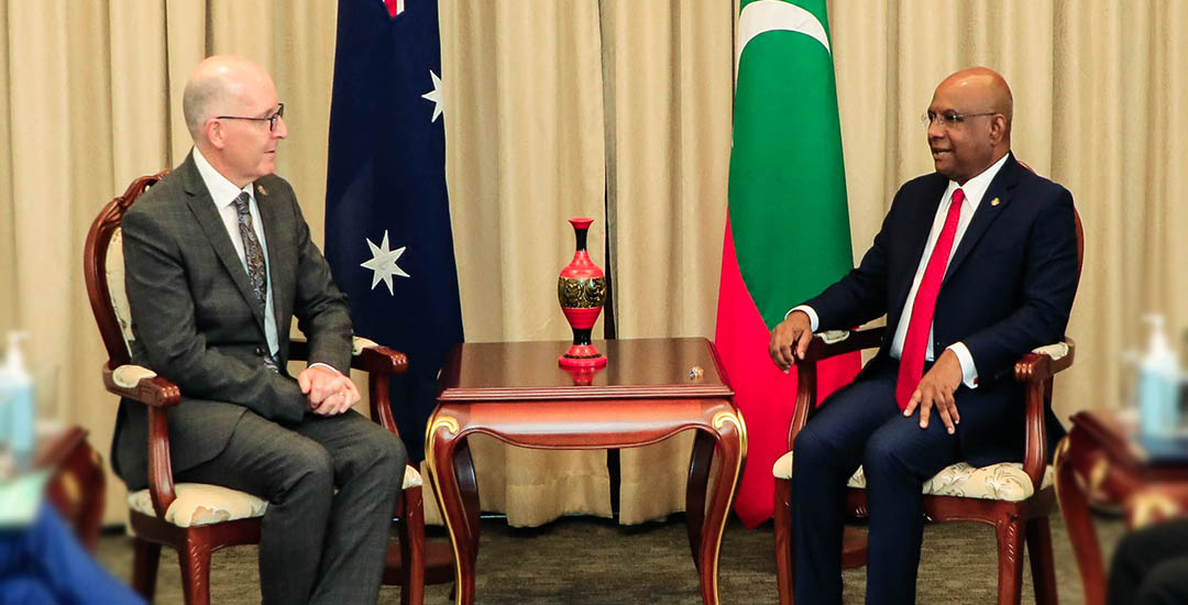 Australian High Commissioner to Maldives calls on Minister Shahid