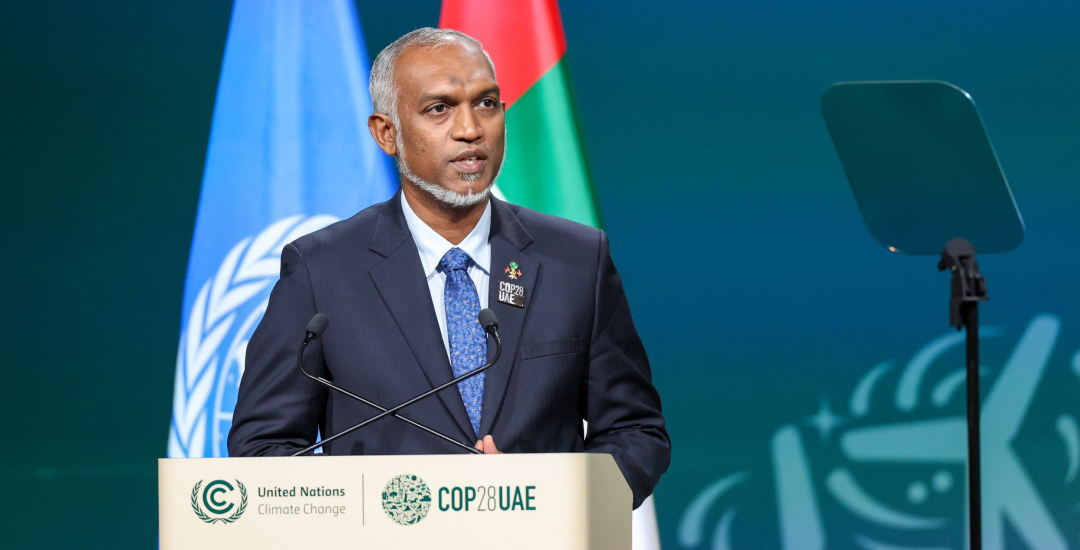 The President Delivers National Statement at COP28; declares the government's commitment to developing renewable energy systems capable of providing 33% of the nation's electrical needs