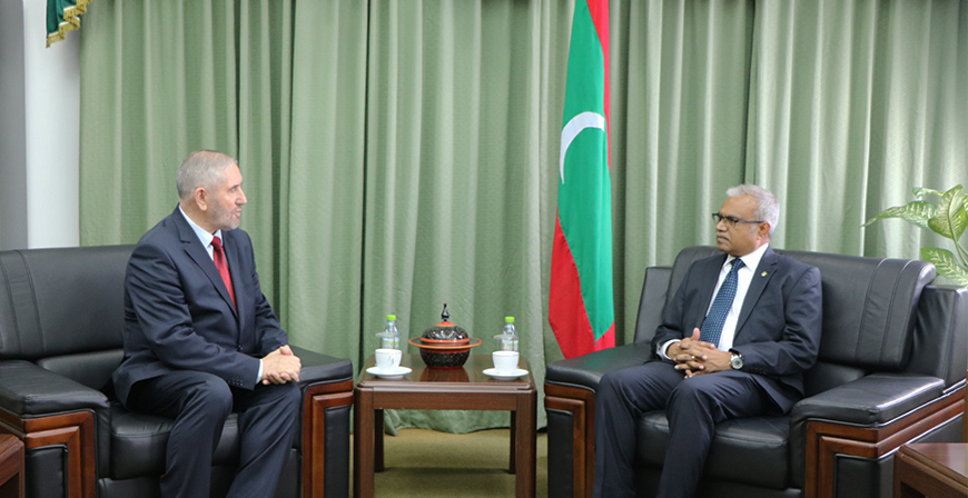 ކޮސޯވޯއިން ރާއްޖެއަށް ކަނޑައެޅުއްވި އައު ސަފީރު، ފޮރިން މިނިސްޓަރާއި ބައްދަލުކުރައްވައިފި